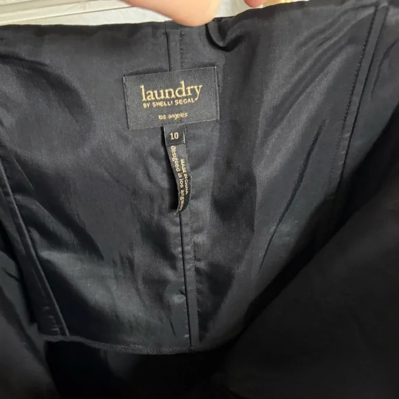 NWOT Laundry by Shelli Segal size 10 mini sequin dress